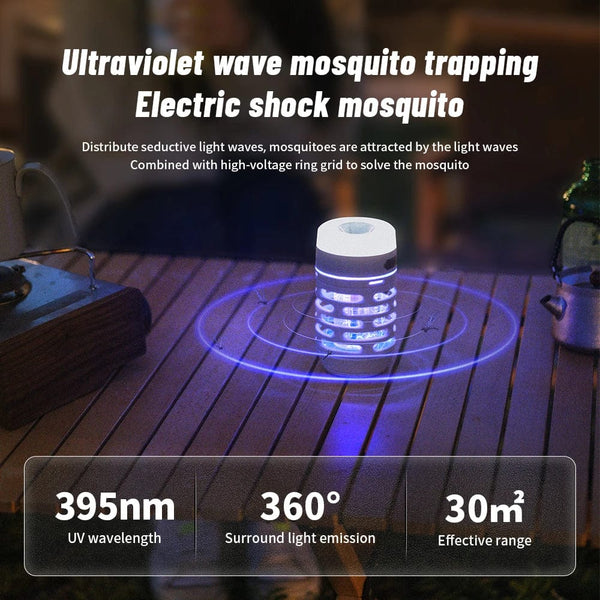 Planet Gates Naturehike Camping Electric Shock Mosquito Killer Lamp Outdoor Floodlight Insect Killer Repellent Anti Mosquito Trap Flashlight