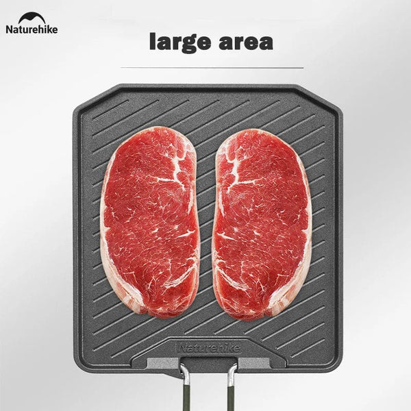 Planet Gates Naturehike Nonstick Frying Pan Outdoor Camping Cookware Camping Equipment Titanium Pot Camping Kitchen Accesorios Mainland China