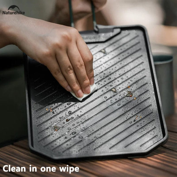 Planet Gates Naturehike Nonstick Frying Pan Outdoor Camping Cookware Camping Equipment Titanium Pot Camping Kitchen Accesorios Mainland China