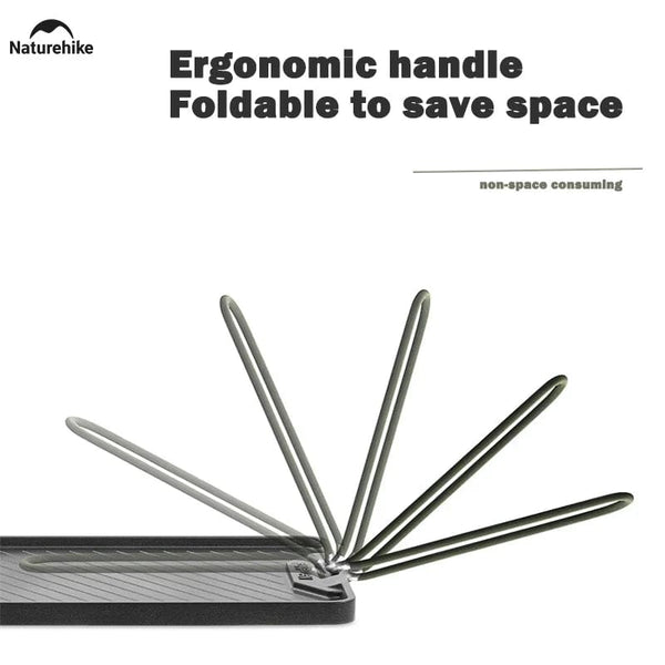 Planet Gates Naturehike Nonstick Frying Pan Outdoor Camping Cookware Camping Equipment Titanium Pot Camping Kitchen Accesorios Mainland China