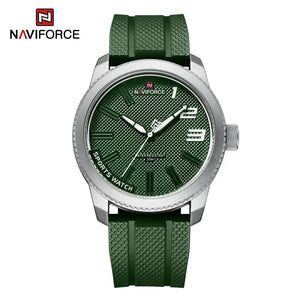 Planet Gates NAVIFORCE Top Luxury Brand Quartz Watch Men Silicone Strap Military Watches 30ATM Waterproof Wristwatch Relogio Masculino 2022