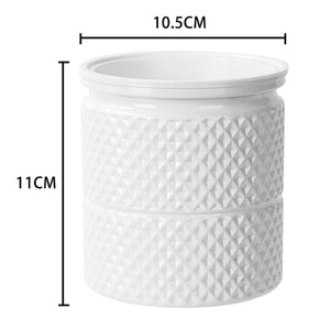 Planet Gates Navy Blue Succulent Hydroponic Plants Pot Self Watering Flowerpot Indoor Mini Planter Pots Tabletop Flower Pot Home Garden Bonsai Decor