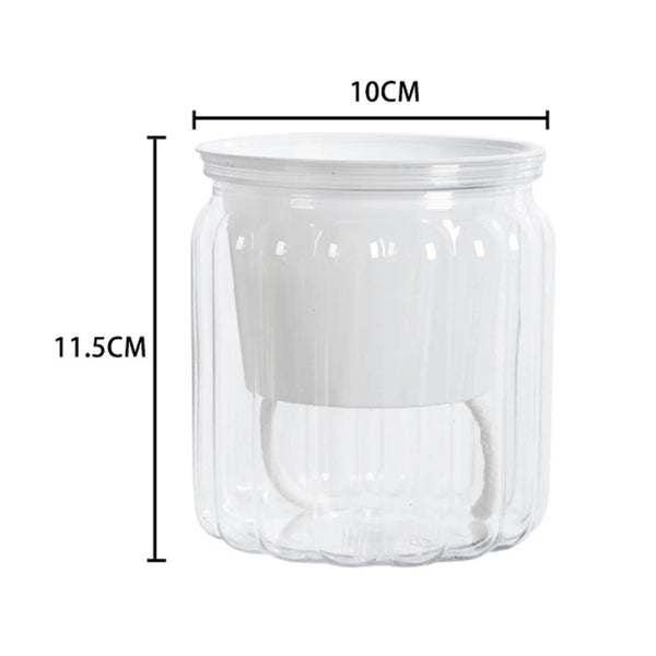 Planet Gates Navy Blue Succulent Hydroponic Plants Pot Self Watering Flowerpot Indoor Mini Planter Pots Tabletop Flower Pot Home Garden Bonsai Decor