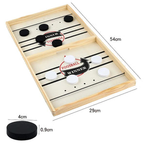 Planet Gates NB230C2-Large Table Hockey Paced Sling Board Game Fast Winner Party Desktop Battle Chess Adult Parent-child Interactive Child Family