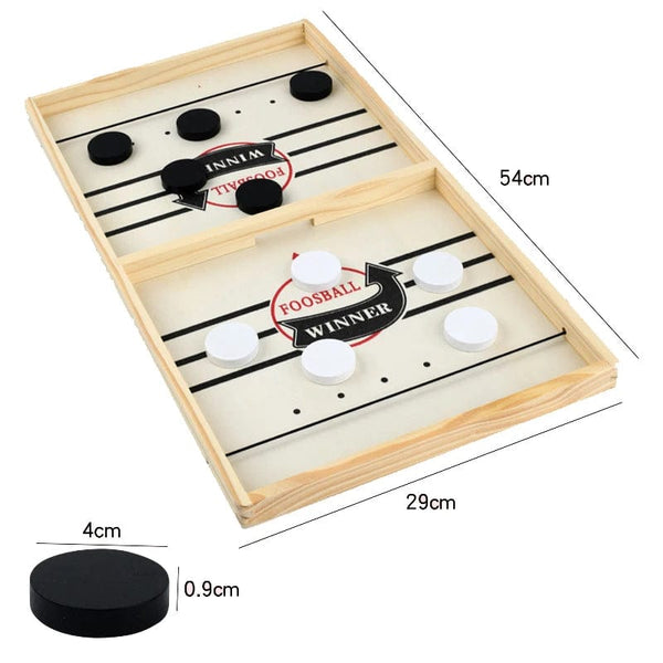 Planet Gates NB230C2-Large Table Hockey Paced Sling Board Game Fast Winner Party Desktop Battle Chess Adult Parent-child Interactive Child Family