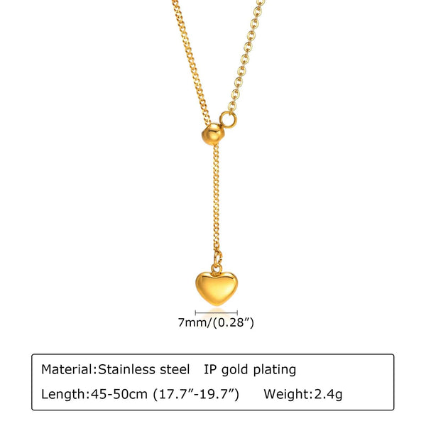 Planet Gates NC-1049G Gold Plated Lariat Necklace for Women, Double Laryered Long Chain Drop Pendant Choker Necklaces Fashion Gifts