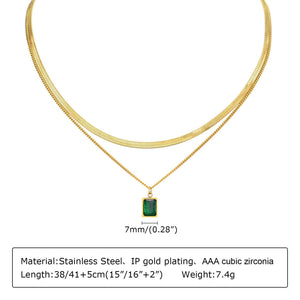 Planet Gates NC-1084GG Gold Plated Lariat Necklace for Women, Double Laryered Long Chain Drop Pendant Choker Necklaces Fashion Gifts