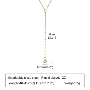 Planet Gates NC-1576G Gold Plated Lariat Necklace for Women, Double Laryered Long Chain Drop Pendant Choker Necklaces Fashion Gifts
