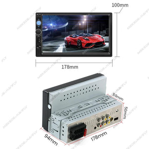 Planet Gates ND2-CAM Navifly ND2 Universal 1Din Car Radio Stereo 7inch HD Touch Screen Multimedia Player BT Autoaudio FM Receiver Mirror Link Monitor