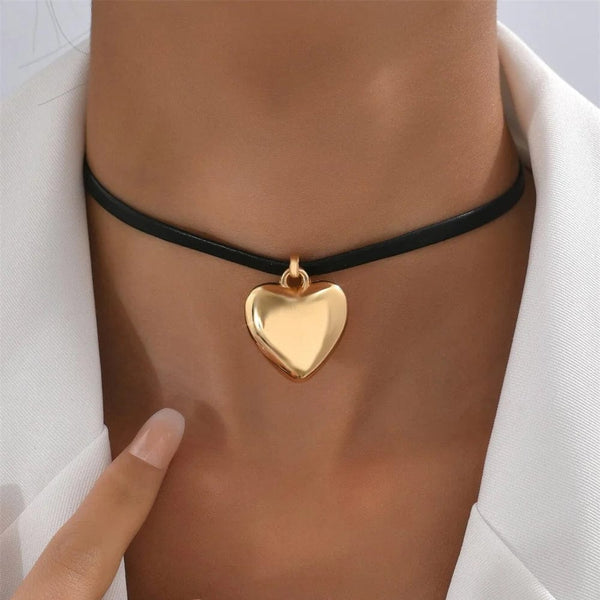 Planet Gates NE-0899-2 Vintage Silver-plate Geometric Exaggerated Artificial Pearl Chain Necklace For Women Female Fashion Boho Y2K Girl Jewelry Gift