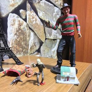 Planet Gates NECA Freddy Krueger Action Figure Collectible Model Toy Halloween Horror Christmas Gifts