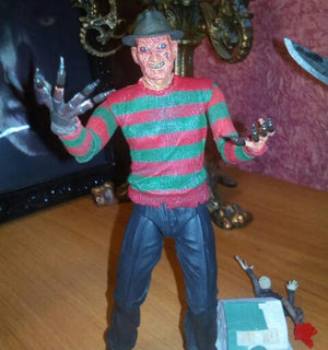 Planet Gates NECA Freddy Krueger Action Figure Collectible Model Toy Halloween Horror Christmas Gifts