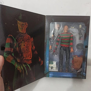 Planet Gates NECA Freddy Krueger Action Figure Collectible Model Toy Halloween Horror Christmas Gifts