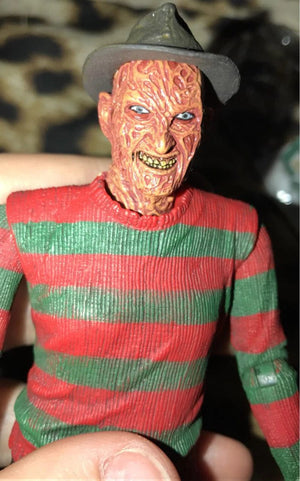 Planet Gates NECA Freddy Krueger Action Figure Collectible Model Toy Halloween Horror Christmas Gifts