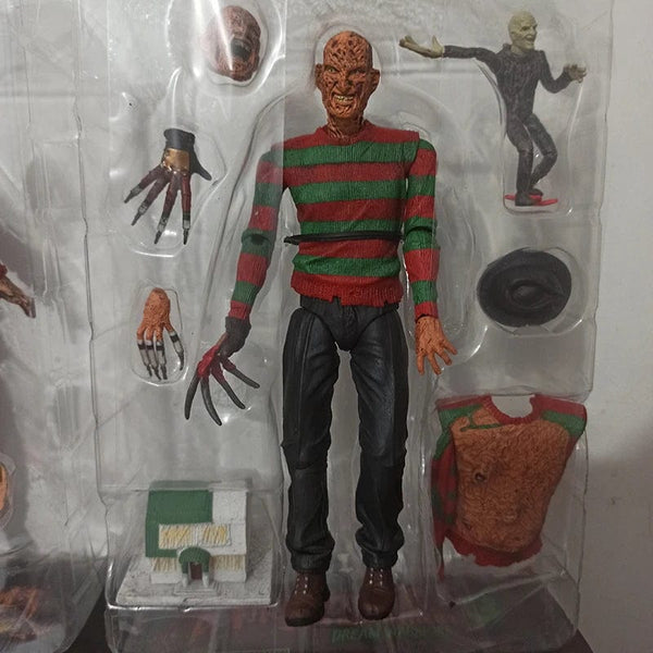 Planet Gates NECA Freddy Krueger Action Figure Collectible Model Toy Halloween Horror Christmas Gifts