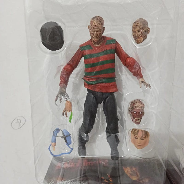 Planet Gates NECA Freddy Krueger Action Figure Collectible Model Toy Halloween Horror Christmas Gifts
