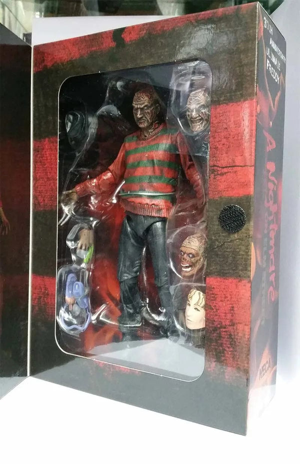 Planet Gates NECA Freddy Krueger Action Figure Collectible Model Toy Halloween Horror Christmas Gifts