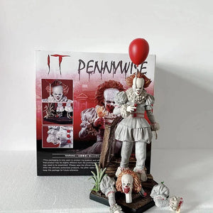 Planet Gates NECA Pennywise Joker Action Figure Toy Doll Horror Halloween Christmas Gift 18cm Bookshelf Ornament