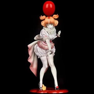 Planet Gates NECA Pennywise Joker Action Figure Toy Doll Horror Halloween Christmas Gift 18cm Bookshelf Ornament
