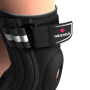 Planet Gates NEENCA Knee Brace for Knee Pain Knee Support with Side Stabilizers Men&Women Arthritis Meniscus Tear ACL PCL Runner Sports