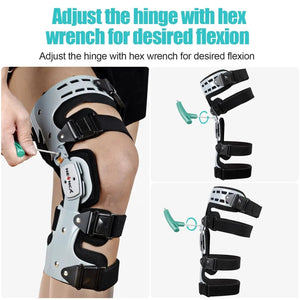 Planet Gates NEENCA OA Unloader Knee Brace Support for Arthritis Pain Osteoarthritis Cartilage Defect Repair Avascular Necrosis
