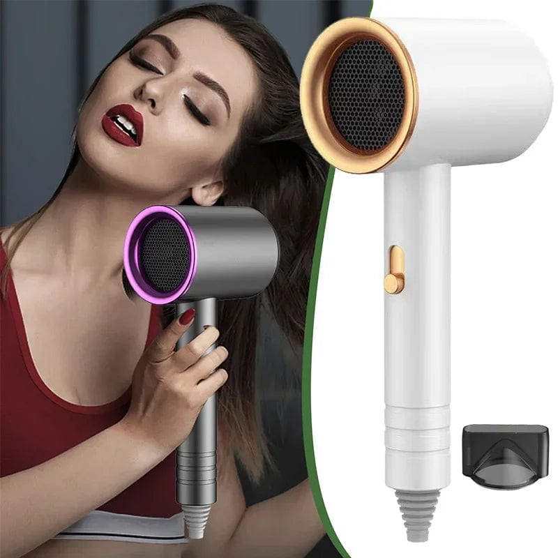 Planet Gates Negative Ion Hair Care Hair Dryer Professional Blue Light Collagen Electric Hair Brush Turbocharged Quick Drying Low Noise Dryer