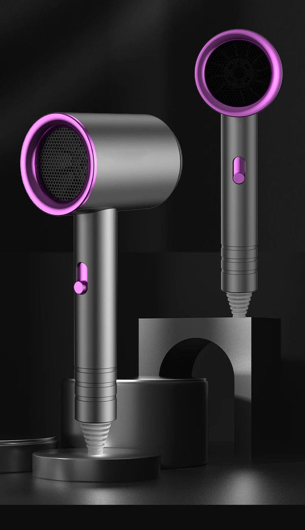 Planet Gates Negative Ion Hair Care Hair Dryer Professional Blue Light Collagen Electric Hair Brush Turbocharged Quick Drying Low Noise Dryer