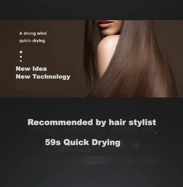 Planet Gates Negative Ion Hair Care Hair Dryer Professional Blue Light Collagen Electric Hair Brush Turbocharged Quick Drying Low Noise Dryer