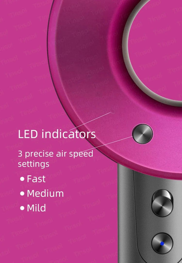 Planet Gates Negative Ionic Hair Dryer Professinal Leafless Hair Care Constant Temperature Anion Electric Dryer Home Appliances Blow Dryer