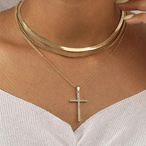 Planet Gates NES-0740-4 1 Vintage Silver-plate Geometric Exaggerated Artificial Pearl Chain Necklace For Women Female Fashion Boho Y2K Girl Jewelry Gift