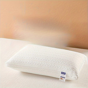 Planet Gates Net Edge White / 1pc 1pc Comfortable And Supportive Bed Pillow With Net Edge And Wheat Ear Grid Design For Neck And Shoulder Support - Perfect For Guest Rooms And Home Decor
