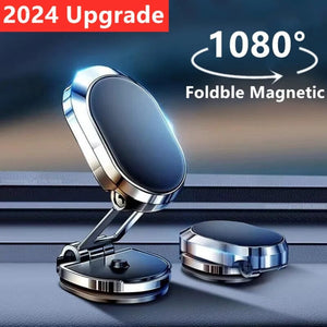 Planet Gates New 1080 Rotate Magnetic Car Phone Holder Magnet Smartphone Support GPS Foldable Phone Bracket in Car for IPhone Samsung Xiaomi