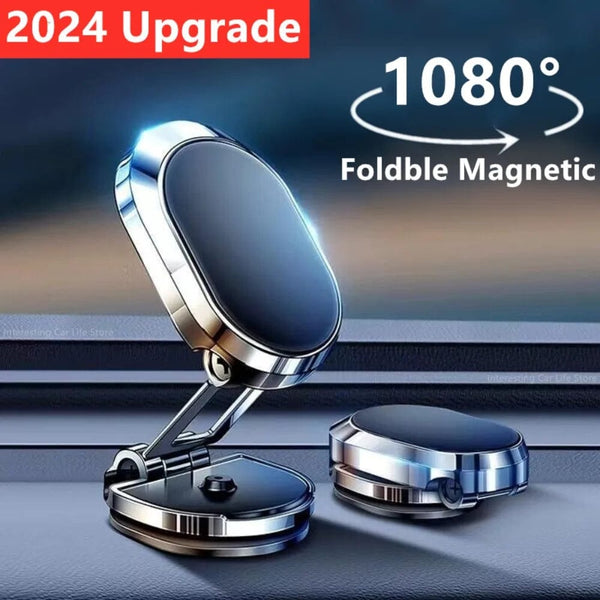 Planet Gates New 1080 Rotate Magnetic Car Phone Holder Magnet Smartphone Support GPS Foldable Phone Bracket in Car for IPhone Samsung Xiaomi