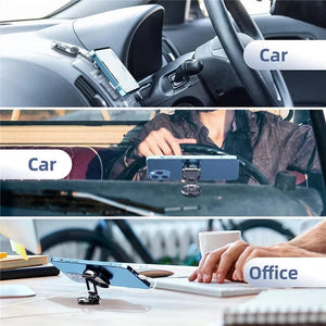 Planet Gates New 1080 Rotate Magnetic Car Phone Holder Magnet Smartphone Support GPS Foldable Phone Bracket in Car for IPhone Samsung Xiaomi