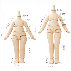 Planet Gates New 10cm 11cm BJD Doll toys YMY body suitable for GSC ob11 1/12 BJD doll body spherical joint doll toy hand set doll accessories