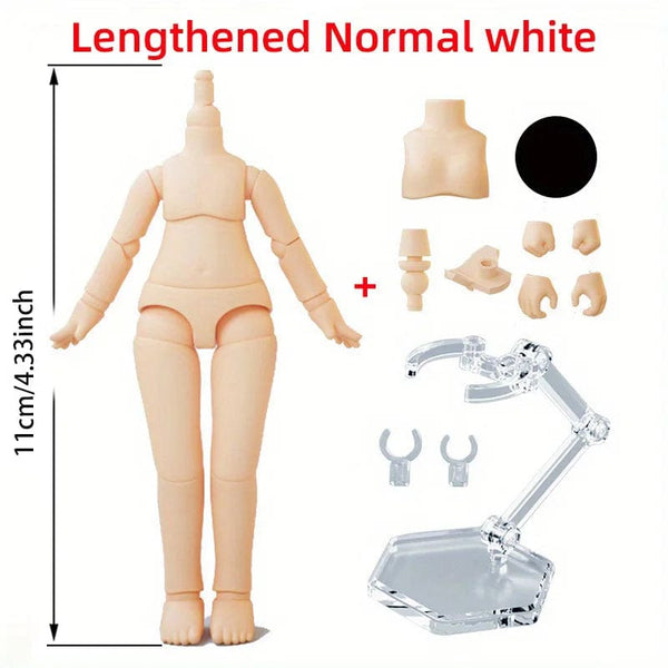 Planet Gates New 10cm 11cm BJD Doll toys YMY body suitable for GSC ob11 1/12 BJD doll body spherical joint doll toy hand set doll accessories