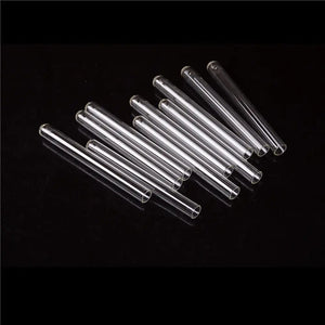 Planet Gates New 10pcs/batch Transparent Pyrex Glass Blow Tube 100mm Long Thick Wall Test Tube 10*100mm
