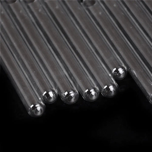 Planet Gates New 10pcs/batch Transparent Pyrex Glass Blow Tube 100mm Long Thick Wall Test Tube 10*100mm