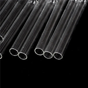 Planet Gates New 10pcs/batch Transparent Pyrex Glass Blow Tube 100mm Long Thick Wall Test Tube 10*100mm