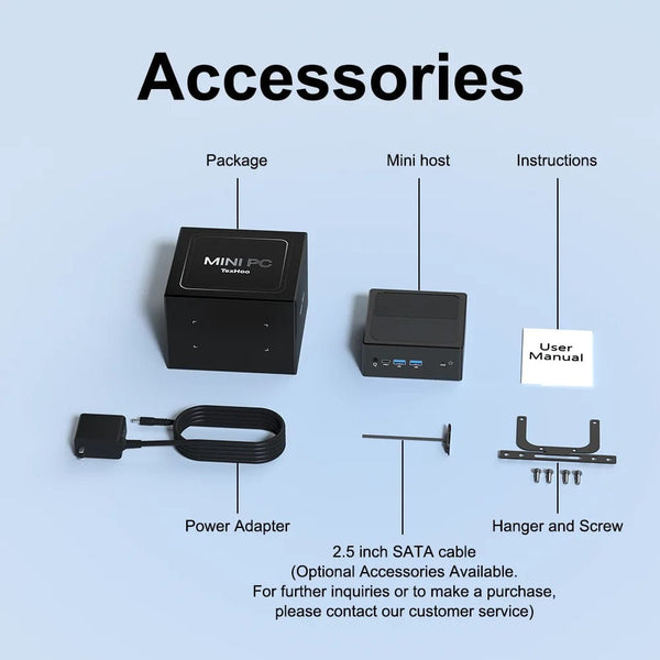 Planet Gates New 12Th Gen Mini Pc Windows11 Intel  N100 Processor 8Gb Ddr5 4800Mhz 256Gb Pocket 12V Dual Lan Mini Computer