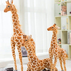 Planet Gates New 1pc Giant size Giraffe Plush Toys Cute Stuffed Animal Soft Giraffe Doll Birthday Gift Kids Toy