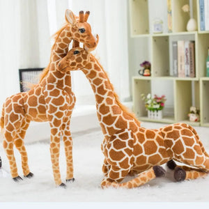 Planet Gates New 1pc Giant size Giraffe Plush Toys Cute Stuffed Animal Soft Giraffe Doll Birthday Gift Kids Toy