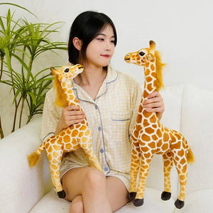 Planet Gates New 1pc Giant size Giraffe Plush Toys Cute Stuffed Animal Soft Giraffe Doll Birthday Gift Kids Toy