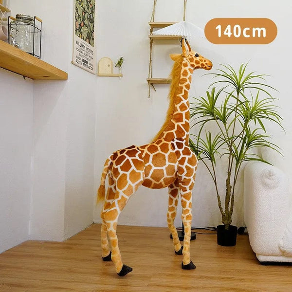 Planet Gates New 1pc Giant size Giraffe Plush Toys Cute Stuffed Animal Soft Giraffe Doll Birthday Gift Kids Toy