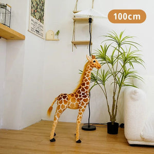Planet Gates New 1pc Giant size Giraffe Plush Toys Cute Stuffed Animal Soft Giraffe Doll Birthday Gift Kids Toy