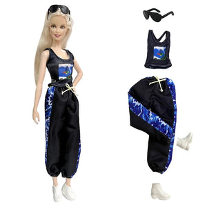 Planet Gates NEW 1x Fashion Skirt For 1/6 Doll Casual Outfits Vest Shirt Pants Dress Dollhouse Accessories Clothes for Barbie Doll JJ