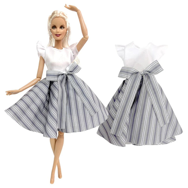 Planet Gates NEW 1x Fashion Skirt For 1/6 Doll Casual Outfits Vest Shirt Pants Dress Dollhouse Accessories Clothes for Barbie Doll JJ