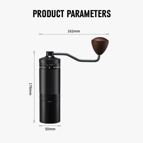 Planet Gates New 2024 Coffee Grinder Manual 7 Core Bean Coffee Grinder Espresso Portable External Adjustable Household Turkish Coffee Grinder