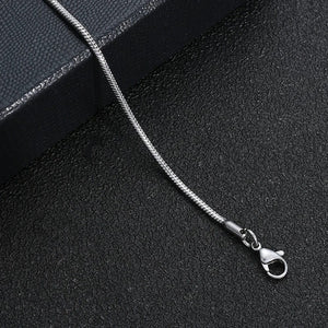 Planet Gates New 2MM Stainless Steel Snake Chain Bracelet Fashion Titanium Steel Link Bracelet For Women Length 18.5/20CM drop shipping