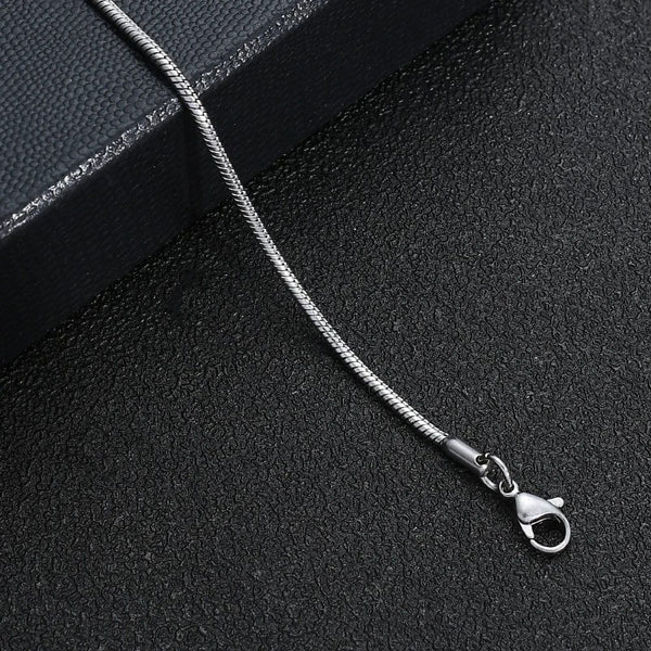 Planet Gates New 2MM Stainless Steel Snake Chain Bracelet Fashion Titanium Steel Link Bracelet For Women Length 18.5/20CM drop shipping